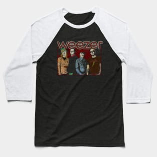 Weezer Vintage Style Baseball T-Shirt